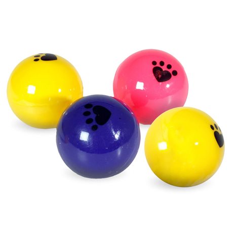 Kattleksak Ping Pong Boll 4-Pack