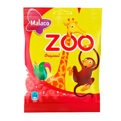 Malaco Godispåse Zoo 80 Gram