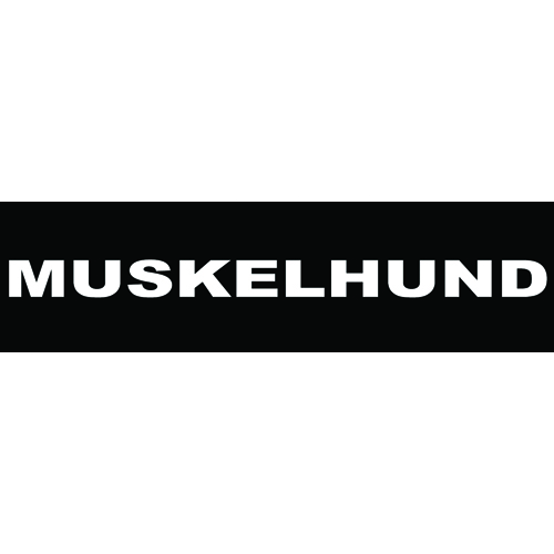 Julius-K9 Kardborremärke Muskelhund Small 110x30 mm