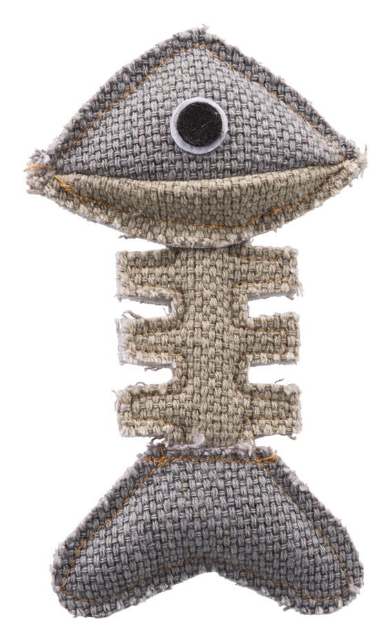 Trixie Be Nordic Fiskben Kattleksak Med Kattmynta 13cm - 2