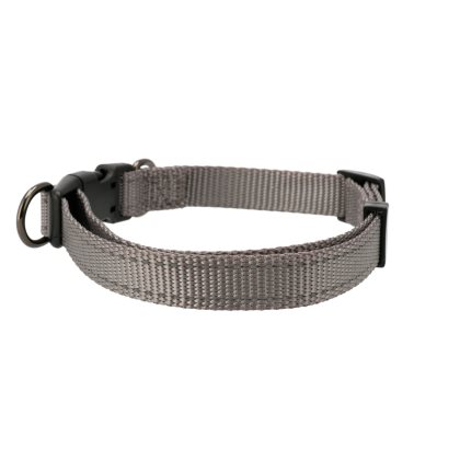 Dogman Justerbart Halsband Iris 10mm x 22-35cm Grå Small - 2