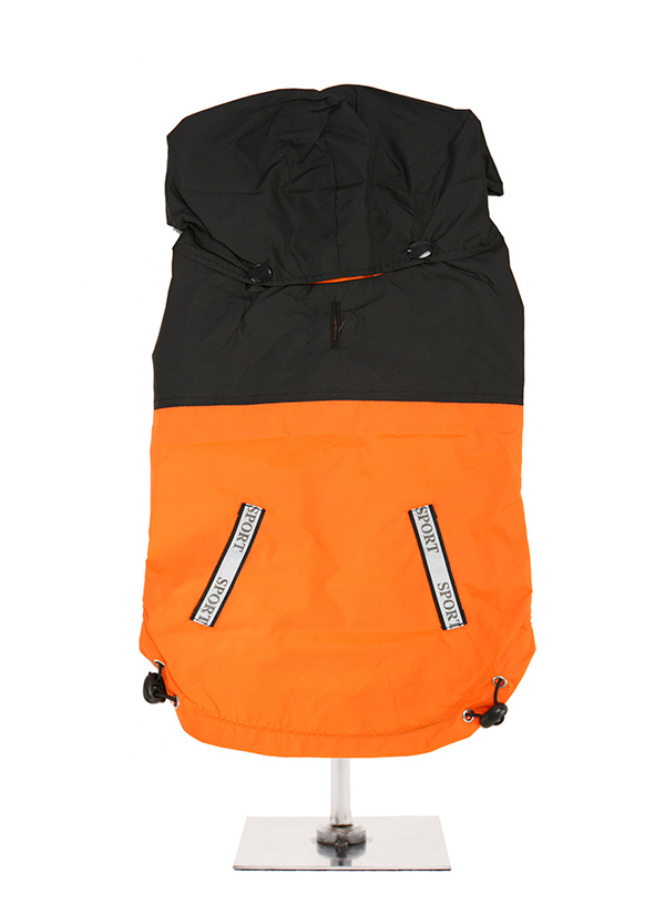 Urban Pup Trailfinder Windbreaker Jacka Svart/Orange