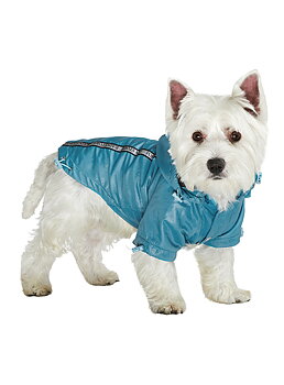 Urban Pup Teal Blue Rainstorm Regnjacka 