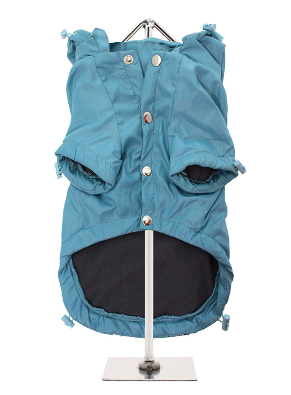 Urban Pup Teal Blue Rainstorm Regnjacka  - 3