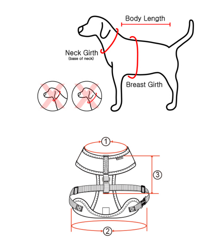 Puppia Rowdy Sele Svart/Gul/Vit - 7