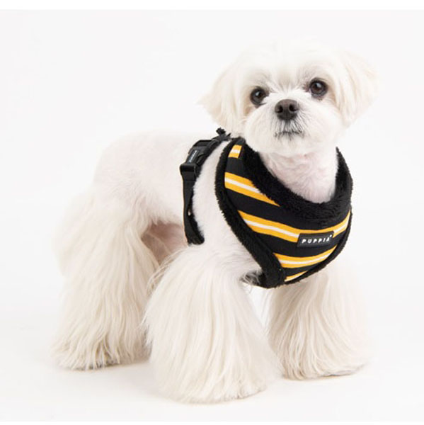 Puppia Rowdy Sele Svart/Gul/Vit - 2