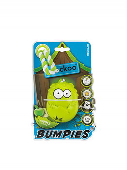 Hundleksak Coockoo Bumpies Extreme Medium Äppelsmak