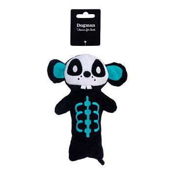 Dogman Hundleksak Emo Skelettmus 18x6cm