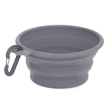 Dogman reseskål Sara Steel 1000ml