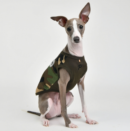 Puppia Hundtröja Infantry Grön Camo  - 2