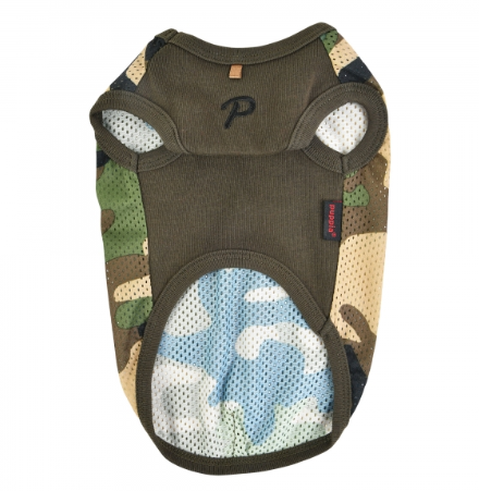 Puppia Hundtröja Infantry Grön Camo  - 3