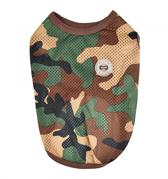Puppia Hundtröja Infantry Brun Camo 