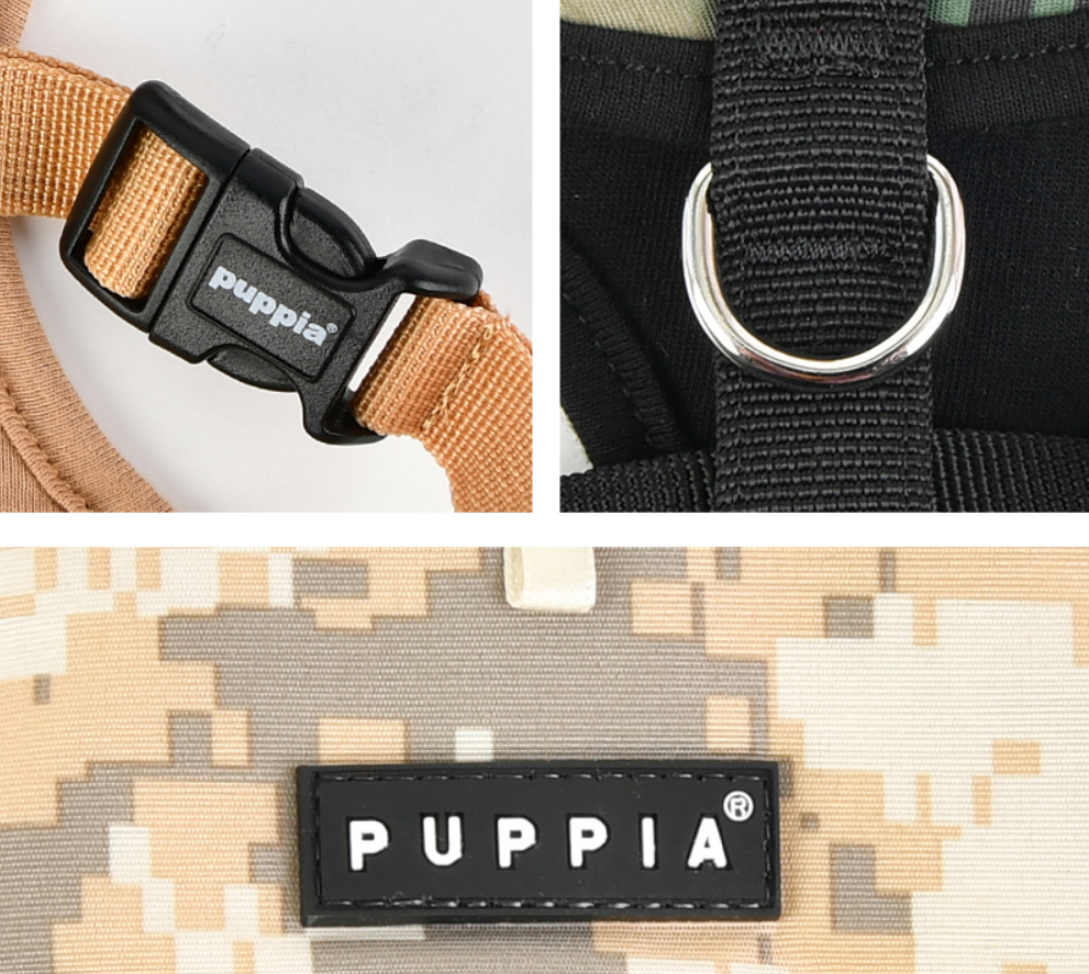 Puppia Sele Sentinel Beige Camo - 10