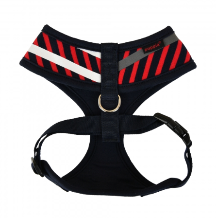 Puppia Sele Briton Marinblå/Röd Small - 3