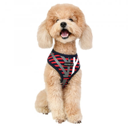 Puppia Sele Briton Svart/Vit - 7
