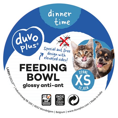 Duvo+ Borstad Rostfria Skål X-Small 12,6cm, 220ml - 5