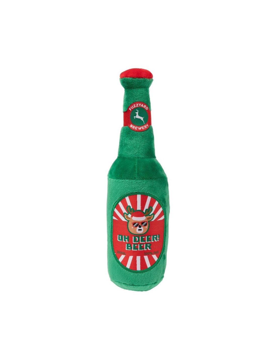 FuzzYard Hundleksak Oh Deer Beer!