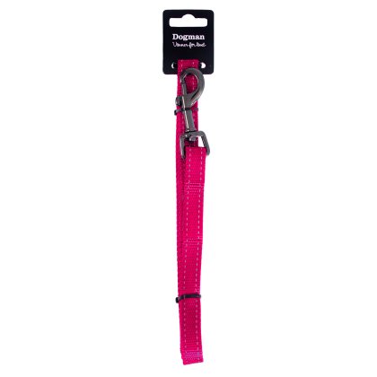 Dogman Koppel Iris 15mm x 180cm Rosa Small - 2