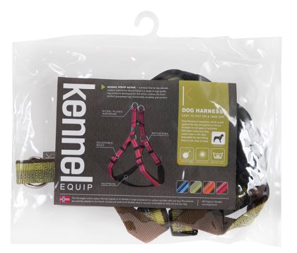 Hund Sele Step In Active Cerise Large 70-85 cm - 2