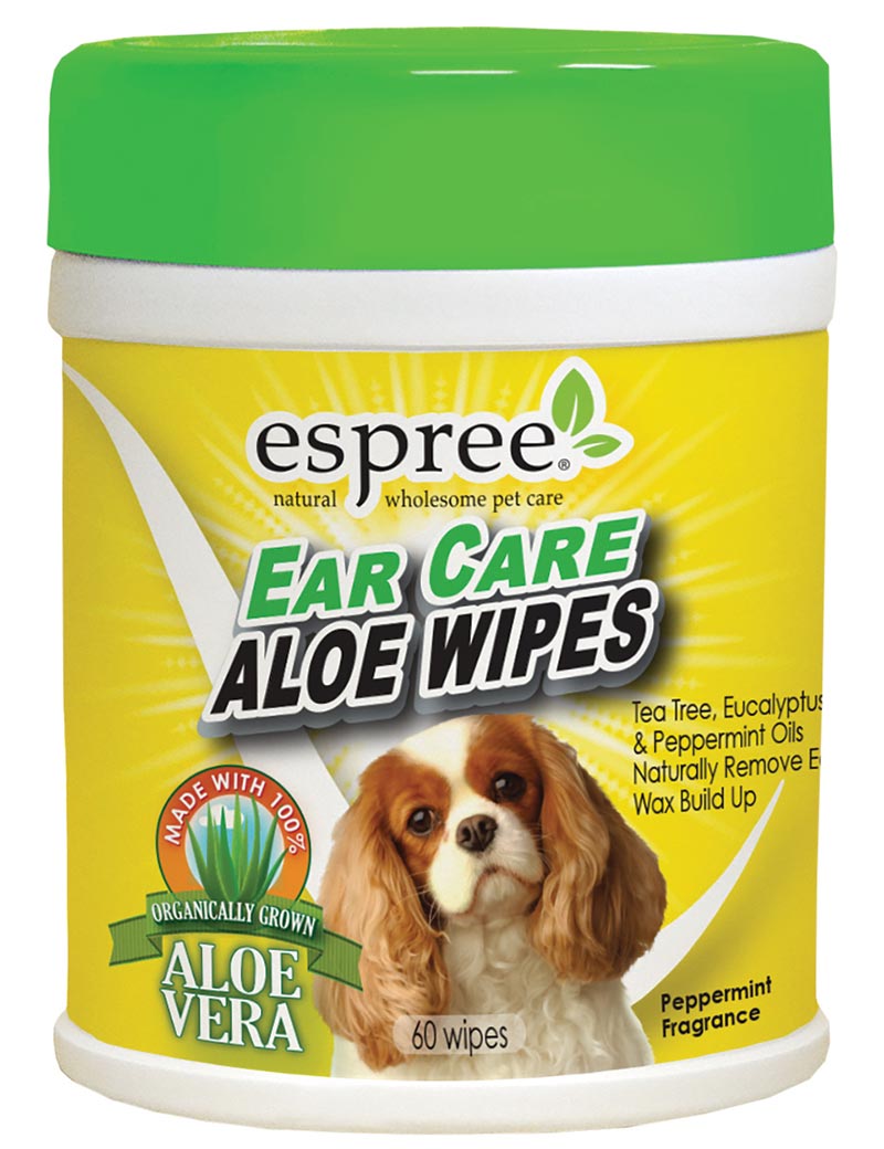 Espree Ear Care Aloe Wipes 