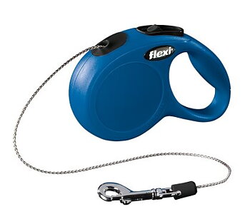 Flexi New Classic Cat Cord Flexikoppel Blå X-Small 3 Meter