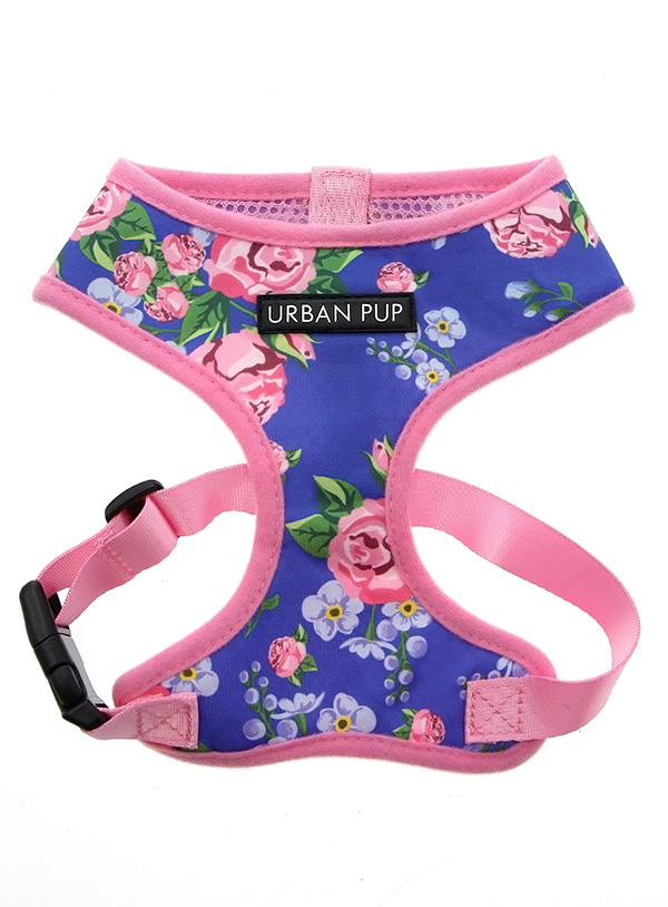 Urban Pup Pink/Blue Floral Burst Sele Rosa/Blå
