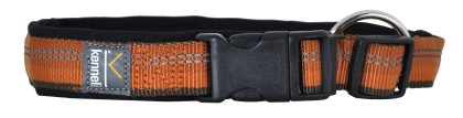 Kennel Equip Justerbart Halsband 50-60cm Orange 