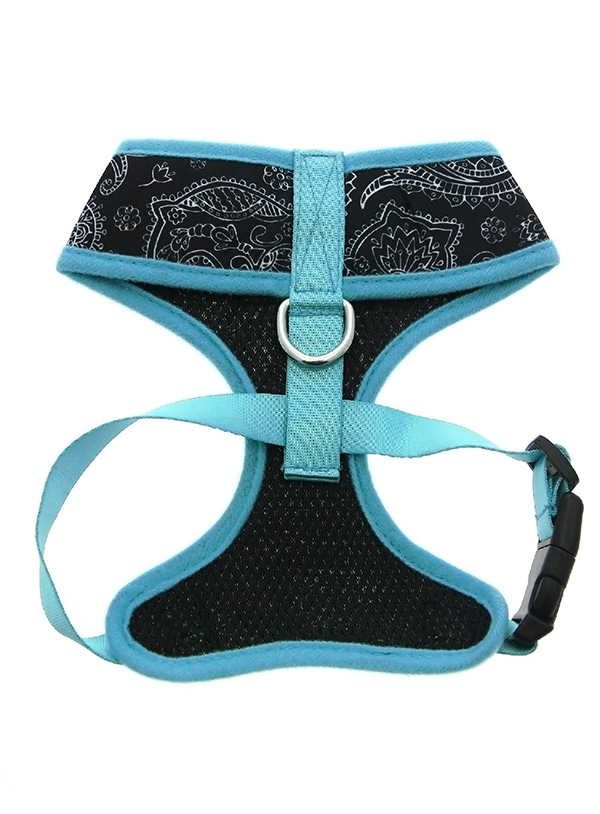 Urban Pup Black & Blue Paisley Sele Svart/Blå - 2