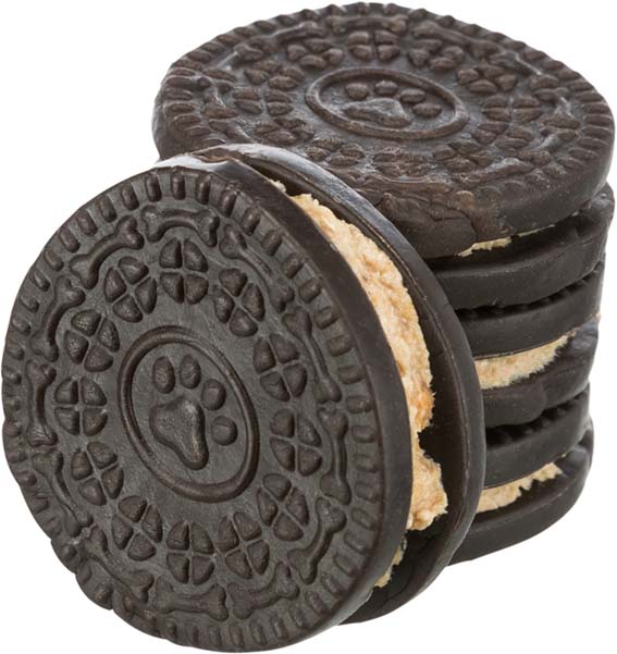 Trixie Hundkakor Black & White Kyckling Ø 4cm 100 Gram  - 4