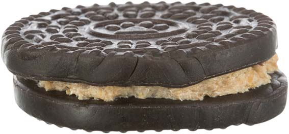 Trixie Hundkakor Black & White Kyckling Ø 4cm 100 Gram  - 3