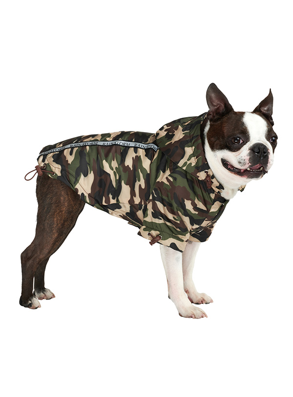 Urban Pup Camouflage Rainstorm Regnjacka Grön Medium - 2