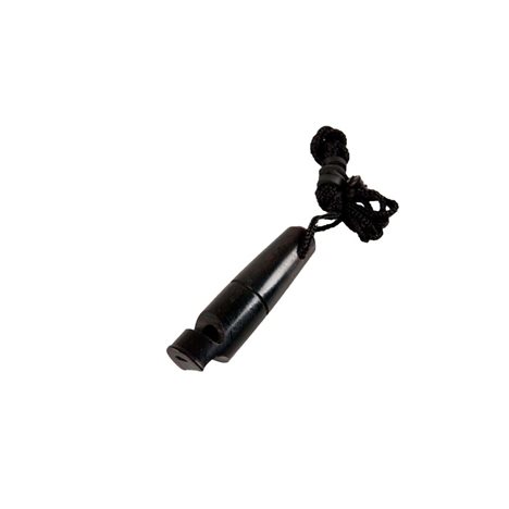 Visselpipa Horn 1-Ton 5cm Svart