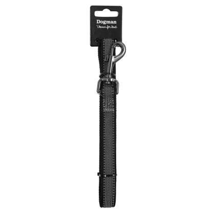 Dogman AntiSlip-Koppel Iris 20mm x 180cm Svart
