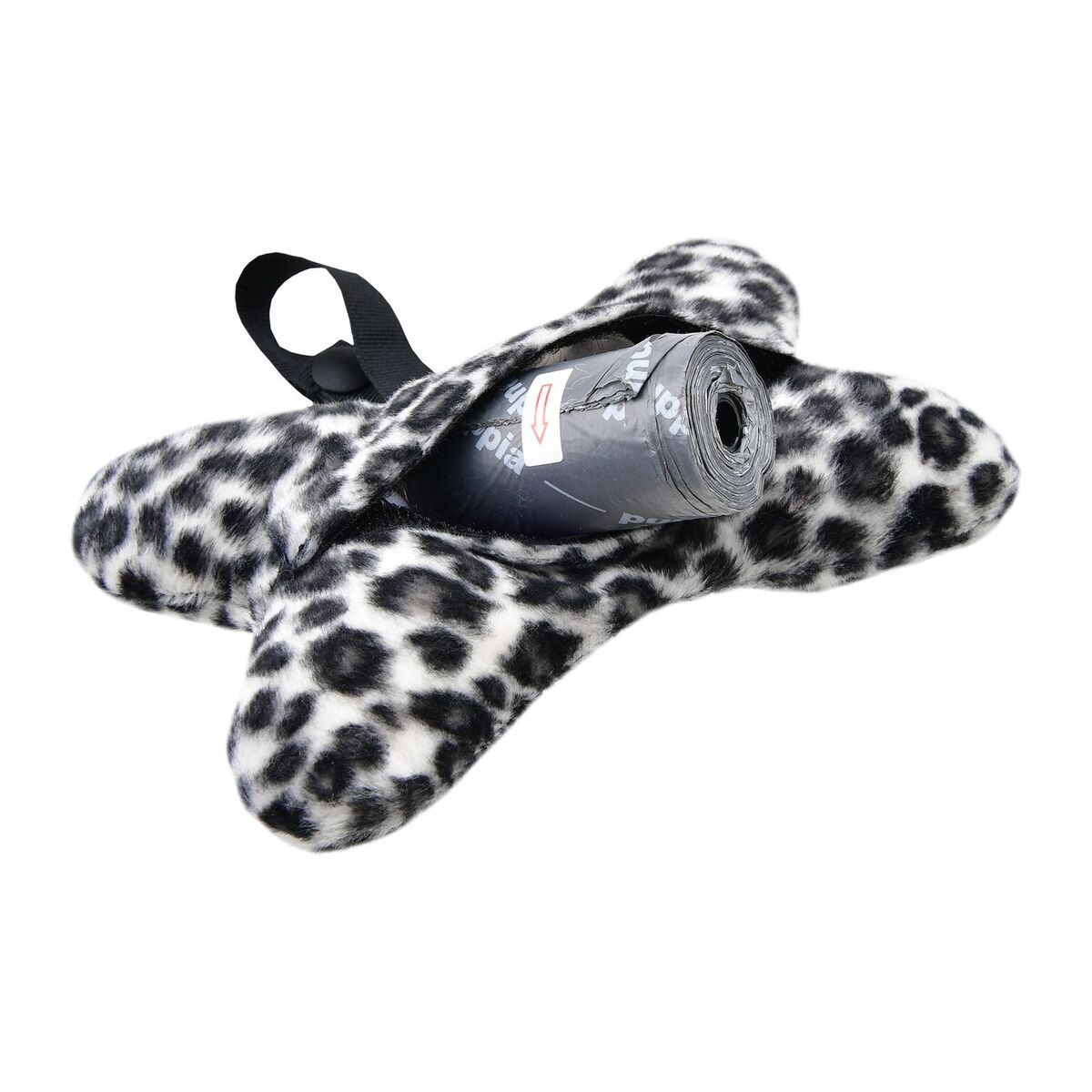Puppia Leonard Bajspåse Hållare Svart Leopard - 3