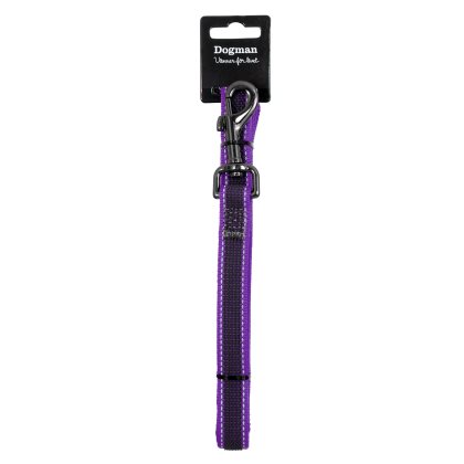 Dogman AntiSlip-Koppel Iris 20mm x 180cm Lila