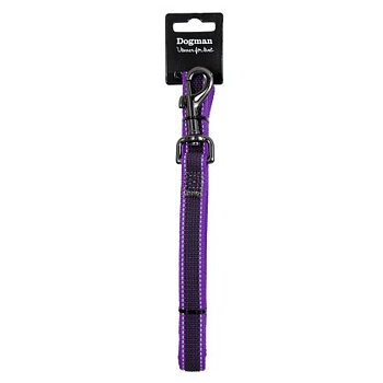 Dogman AntiSlip-Koppel Iris 20mm x 180cm Lila