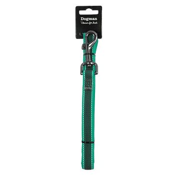 Dogman AntiSlip-Koppel Iris 20mm x 180cm Turkos