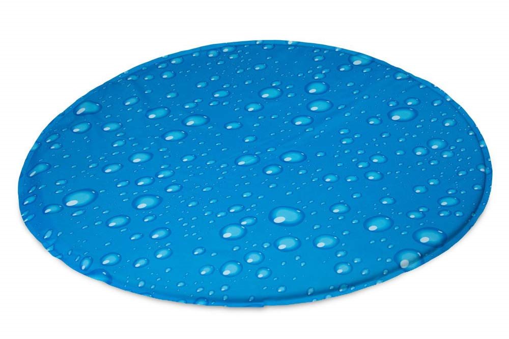 Rund Kyldyna Blå Ø60cm 