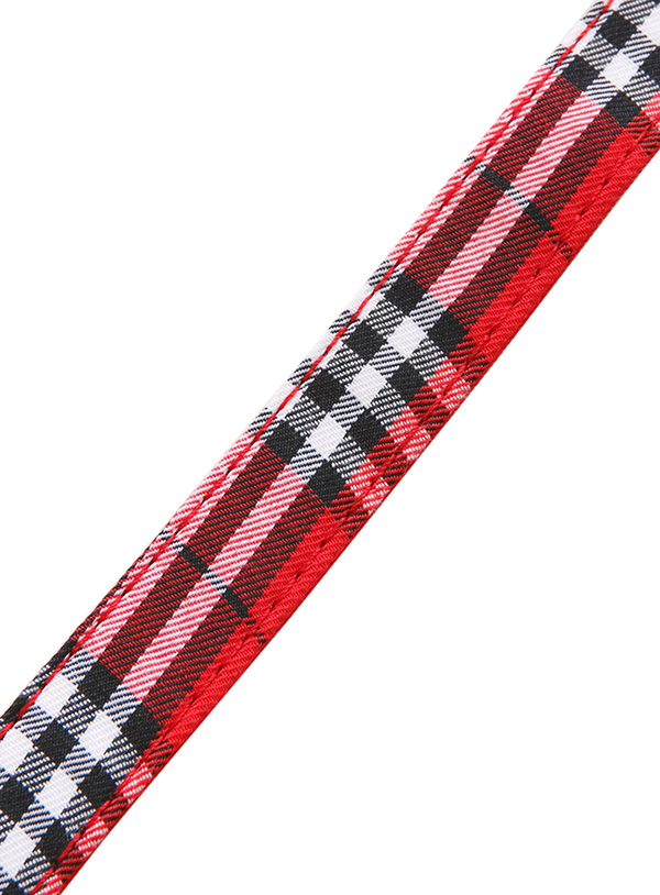 Urban Pup Halsband Röd Tartan Large - 5