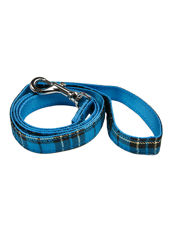 Urban Pup Blå Tartan Koppel