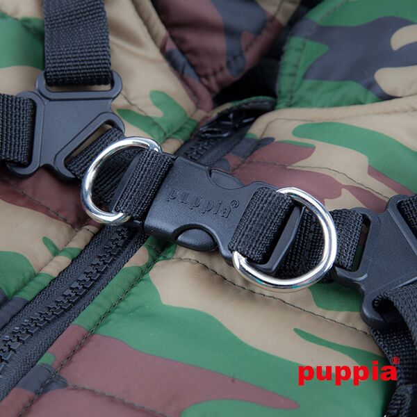 Puppia Täcke Mountaineer II Camo Small - 4