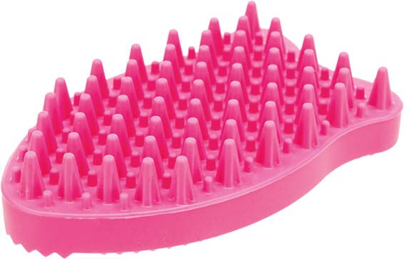 Trixie Katt Massageborste Silikon Rosa 7x11cm  - 2