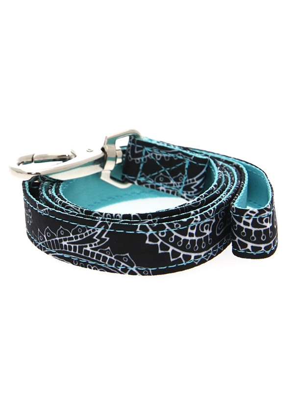 Urban Pup Blå & Svart Paisley Fabric Koppel