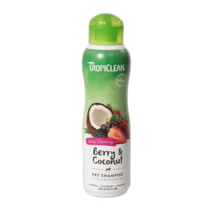 Tropiclean Schampo Deep Cleaning Berry Coconut 355ml