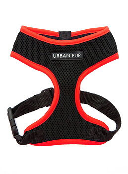 Urban Pup Active Mesh Sele Svart/Röd