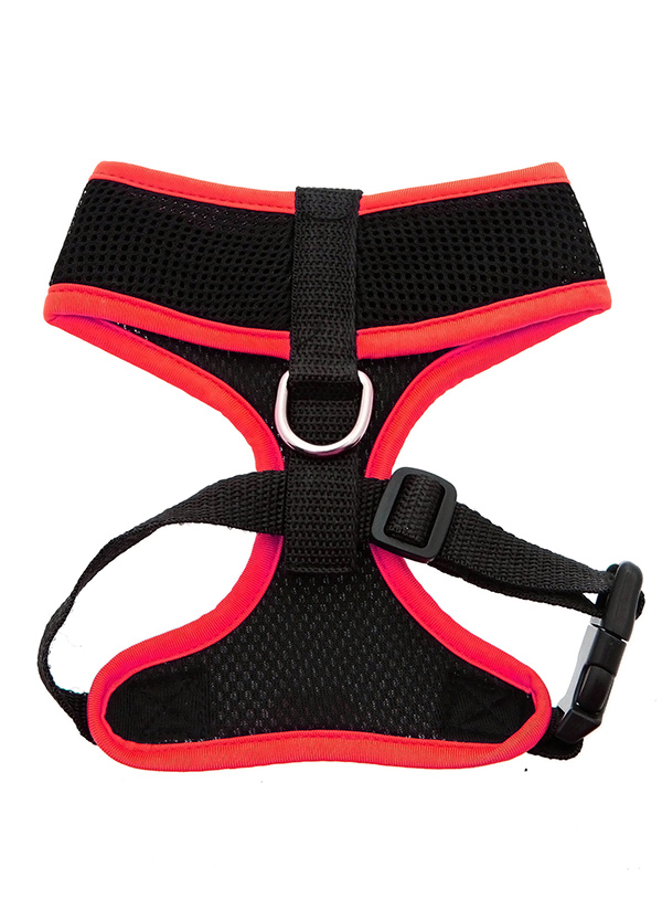 Urban Pup Active Mesh Sele Svart/Röd - 2