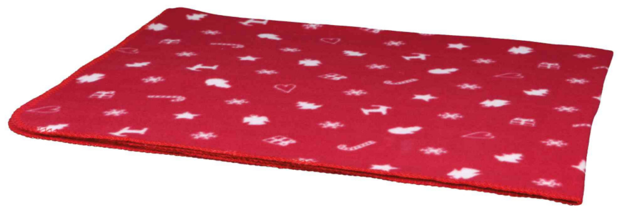 Trixie Yuki Fleece Julfilt 70x100cm Vit - 2