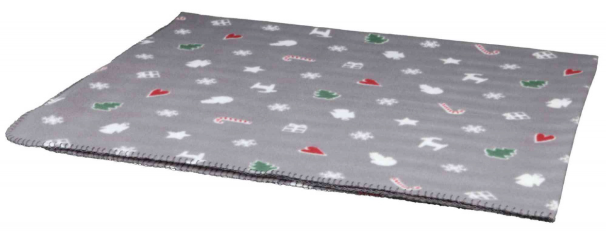 Trixie Yuki Fleece Julfilt 70x100cm Vit - 3