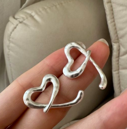 Love Örhängen Silver