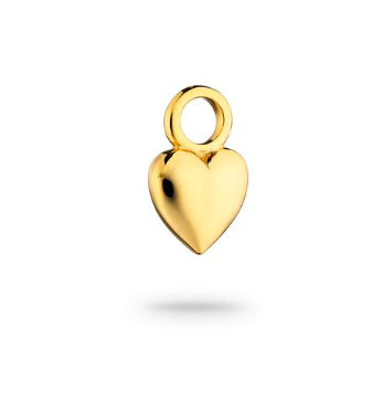 Signature Eternal Heart Mini Berlock Guld